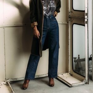 Imogene Willie Catherine indigo selvage rinse jeans Size 28